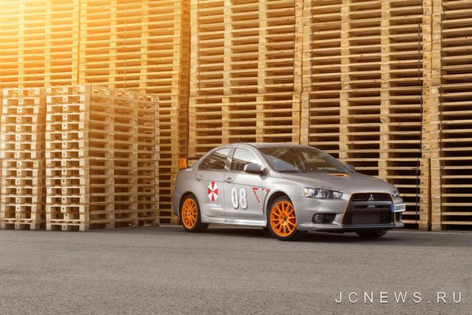 SchwabenFolia предложила свой вариант тюнинга для Mitsubishi EVO X