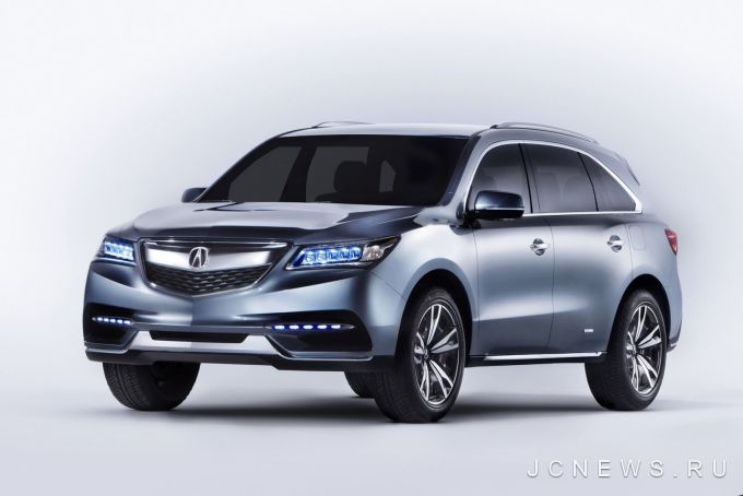 Acura готовит к показу серийный вариант MDX
