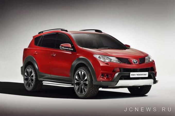 Toyota показала специальные выставочные варианты RAV4 и Auris Touring Sports